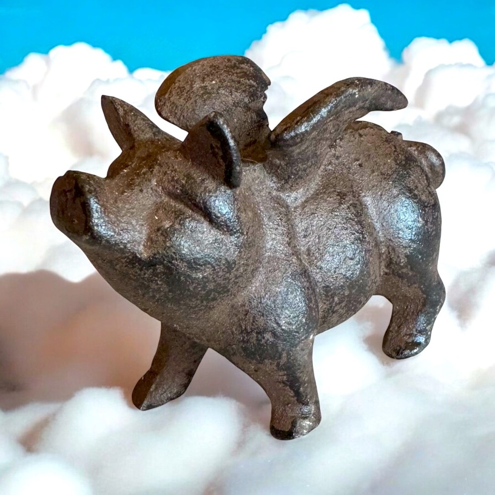 Caste Iron Flying Pigs - When Pigs Fly